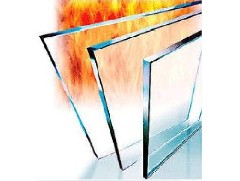 Explain the key points of identification on fireproof glass